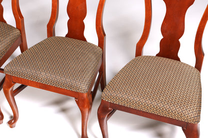 8x Edle Drexel Heritage Stühle Amerikanisch USA Chippendale Stil Stuhlset Küchenstuhl Set Esszimmer Stühle