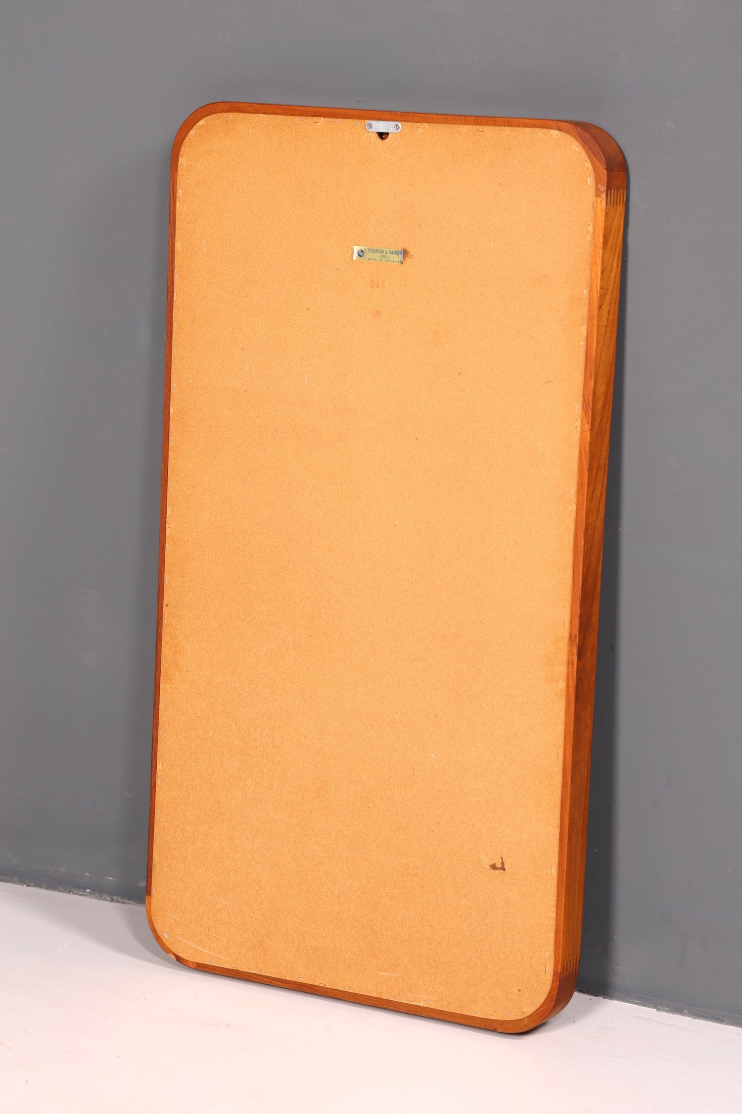 Wunderschöner Mid Century Spiegel Flur Wandspiegel Danish Design Spiegel Teak Holz Flurspiegel