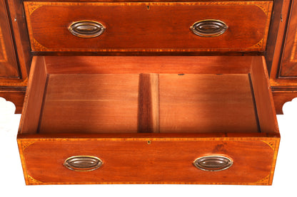 Wunderschöne Englische Vitrine Bibliothek Bücherschrank UK Buffet Schrank 60s Jahre