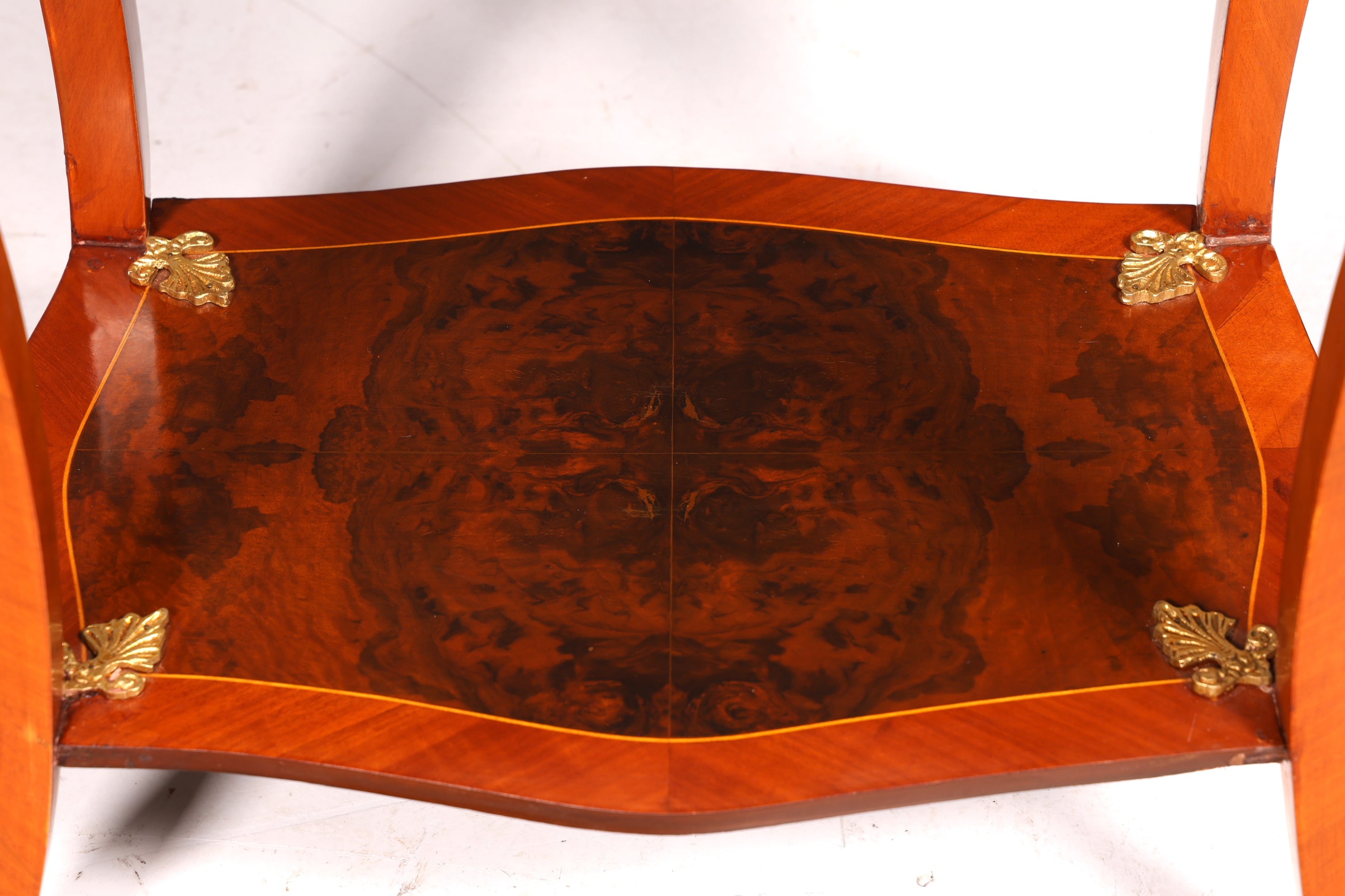 Dreamy Louis XV side table, Baroque style, marble console table, chest of drawers, telephone table