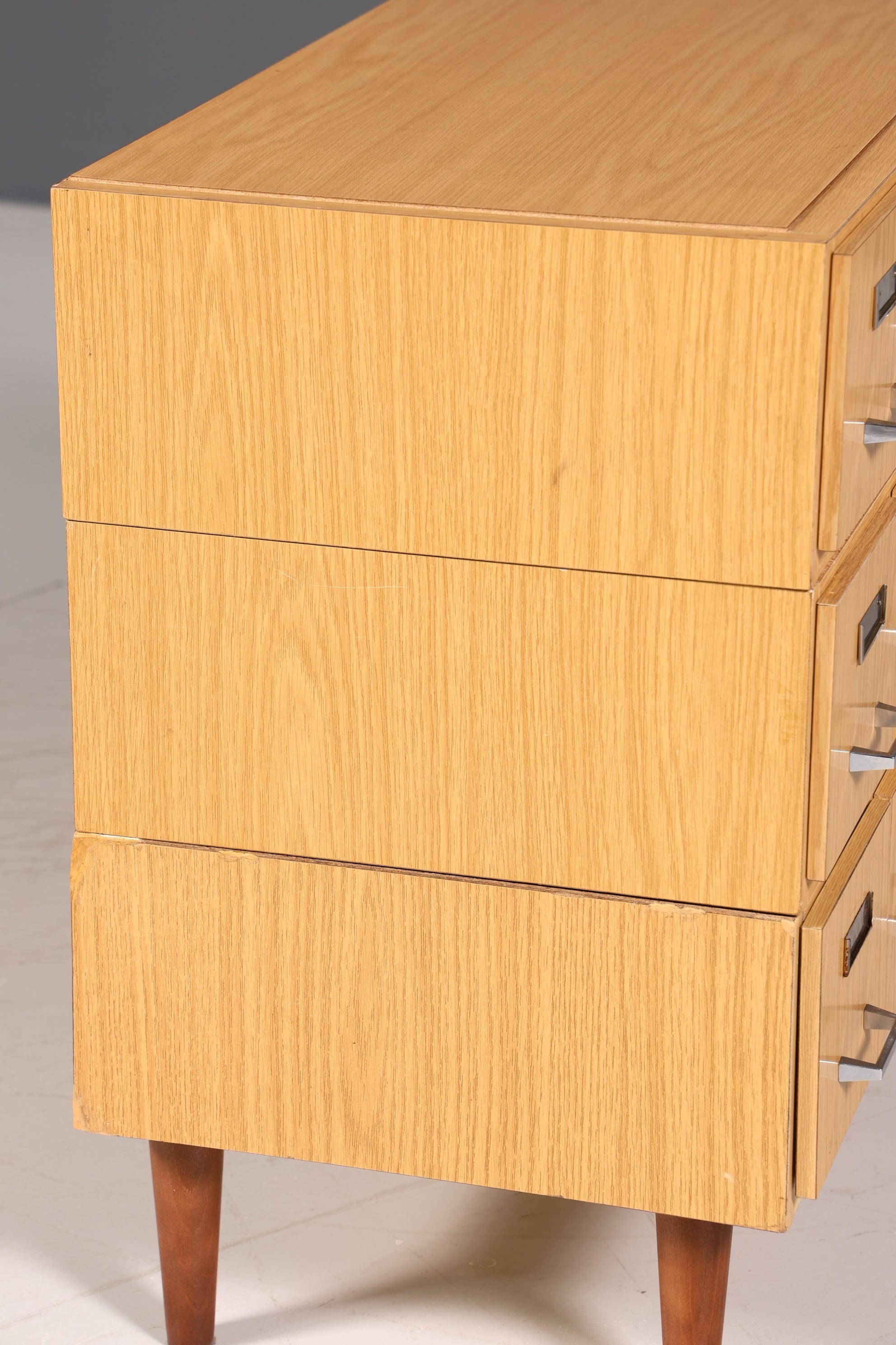Wunderschöne Mid Century Kommode Vintage Bauhaus Apotheker Schrank Retro Schubladenkommode