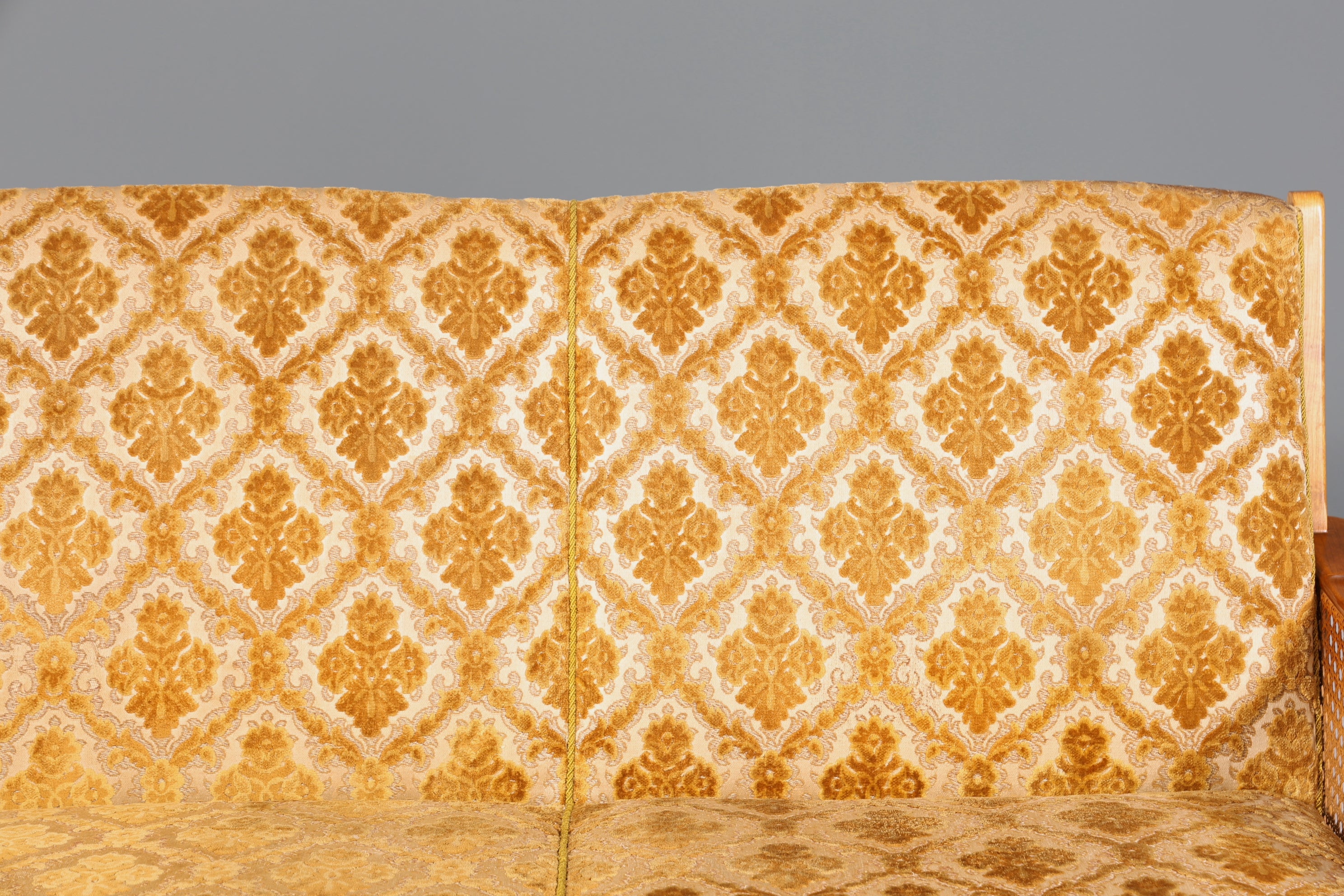 Wunderschönes Chippendale Sofa Barock Stil Wiener Geflecht Schlafsofa 3-Sitzer Couch Gästebett