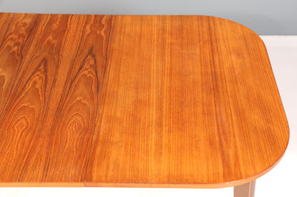 Traumhafter Mid Century Esstisch ausziehbarer Danish Design Teak Holz Küchentisch Esszimmer Tisch