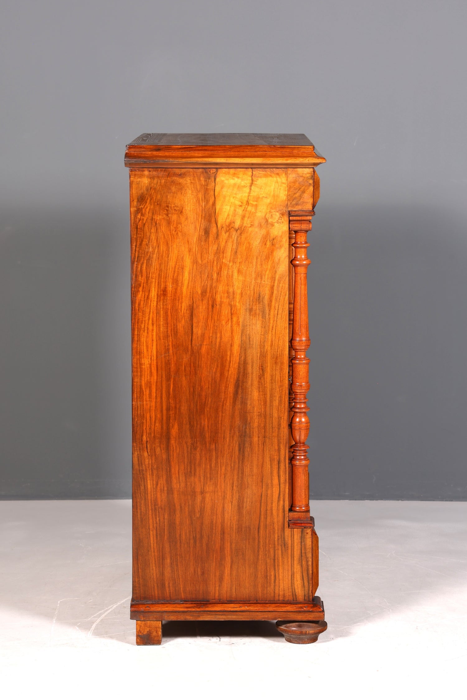 Traumhafter Gründerzeit Sekretär Vertiko Highboard Louis Philippe Kommode Sekretär Schrank um 1880