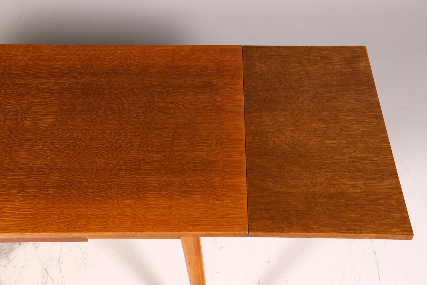 Wunderschöner Mid Century Küchentisch Vintage Tisch ausziehbar höhenverstellbar Esstisch 60s Holz