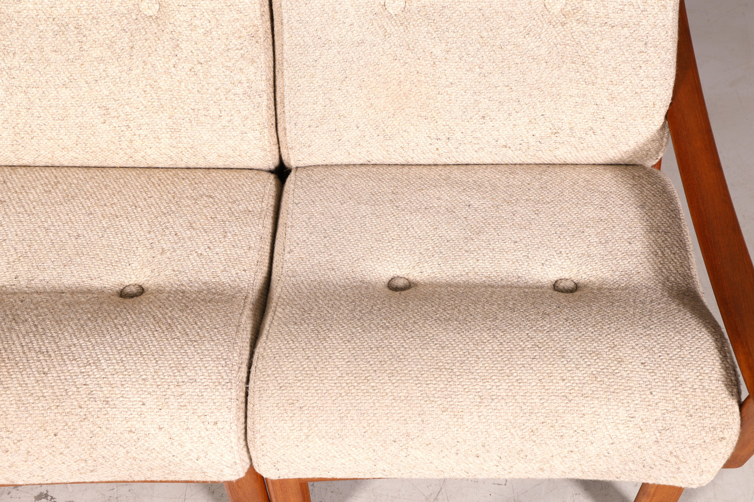 Wunderschönes Mid Century 3er Sofa Retro Couch Danish Design Polstersofa Vintage Canapé