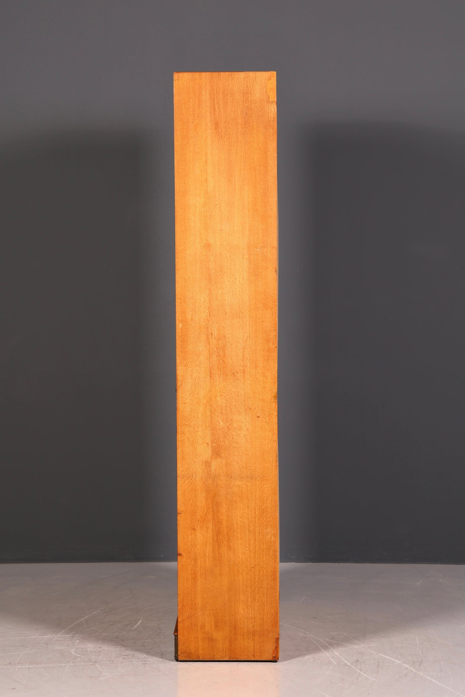 Schlichter Mid Century Rollladenschrank Bauhaus Apothekerschrank Art Deco Büro Aktenschrank