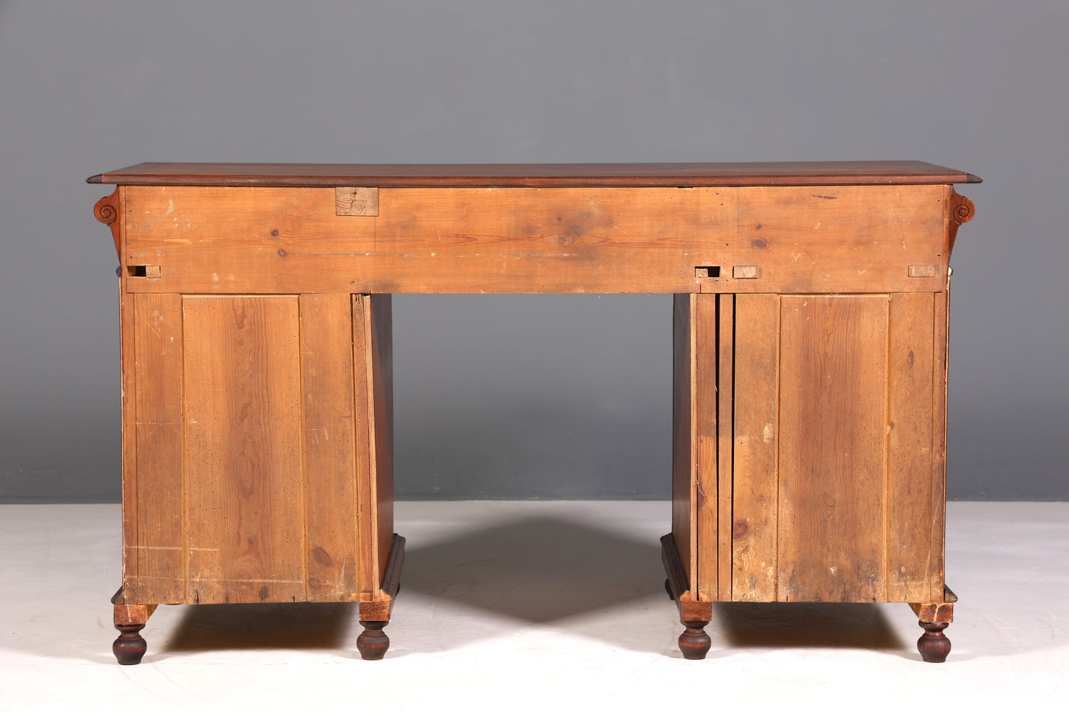 Traumhafter Gründerzeit Schreibtisch Jugendstil Bürotisch echt Holz Antik Desk