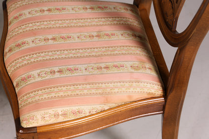 4x Traumhafte Stühle im Gustavianischer Stil Englisch Stil Küchenstühle Antik Stil Esszimmer Stuhl Set