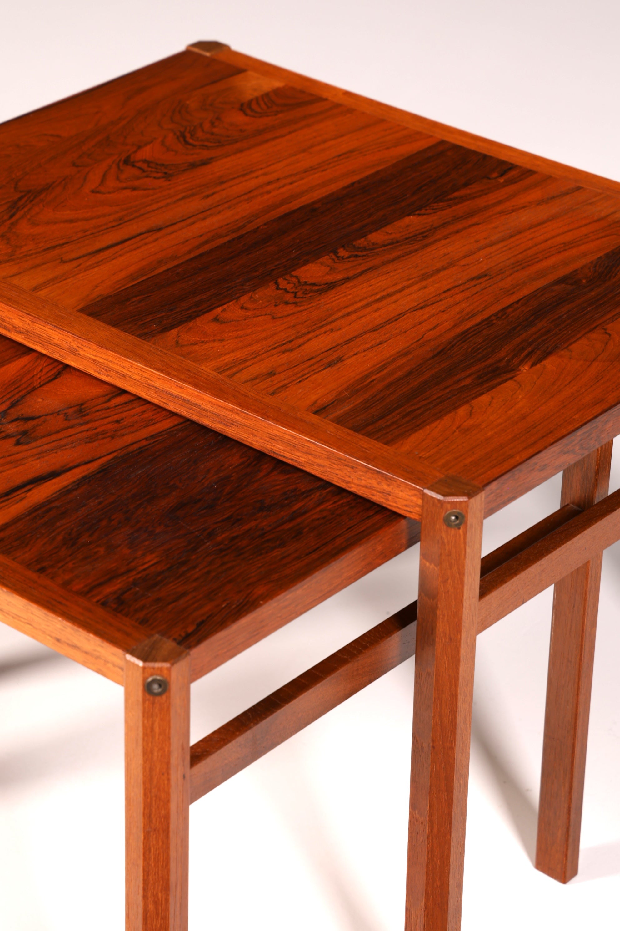 Filigranes Mid Century Tisch Set Couchtisch 2er Satz Ablagetisch Beistelltisch Satztische Vintage