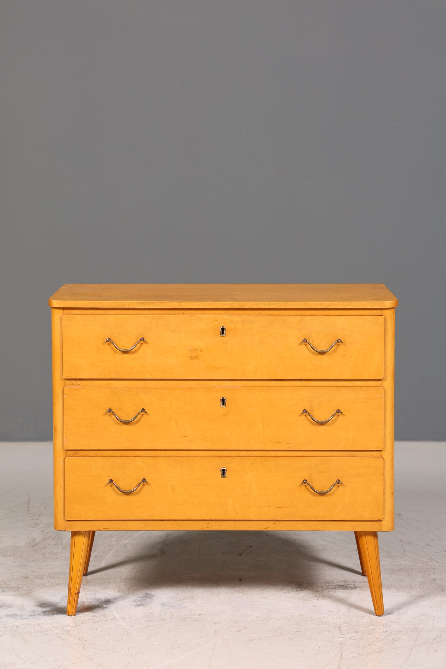 Wunderschöne Mid Century Kommode Vintage Flur Kommode 60s Schubladenkommode