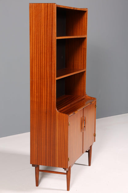 Wunderschönes Mid Century Regal Highboard Teak Holz Hugo Troeds Bücherregal 50s 60s Sekretär Schrank
