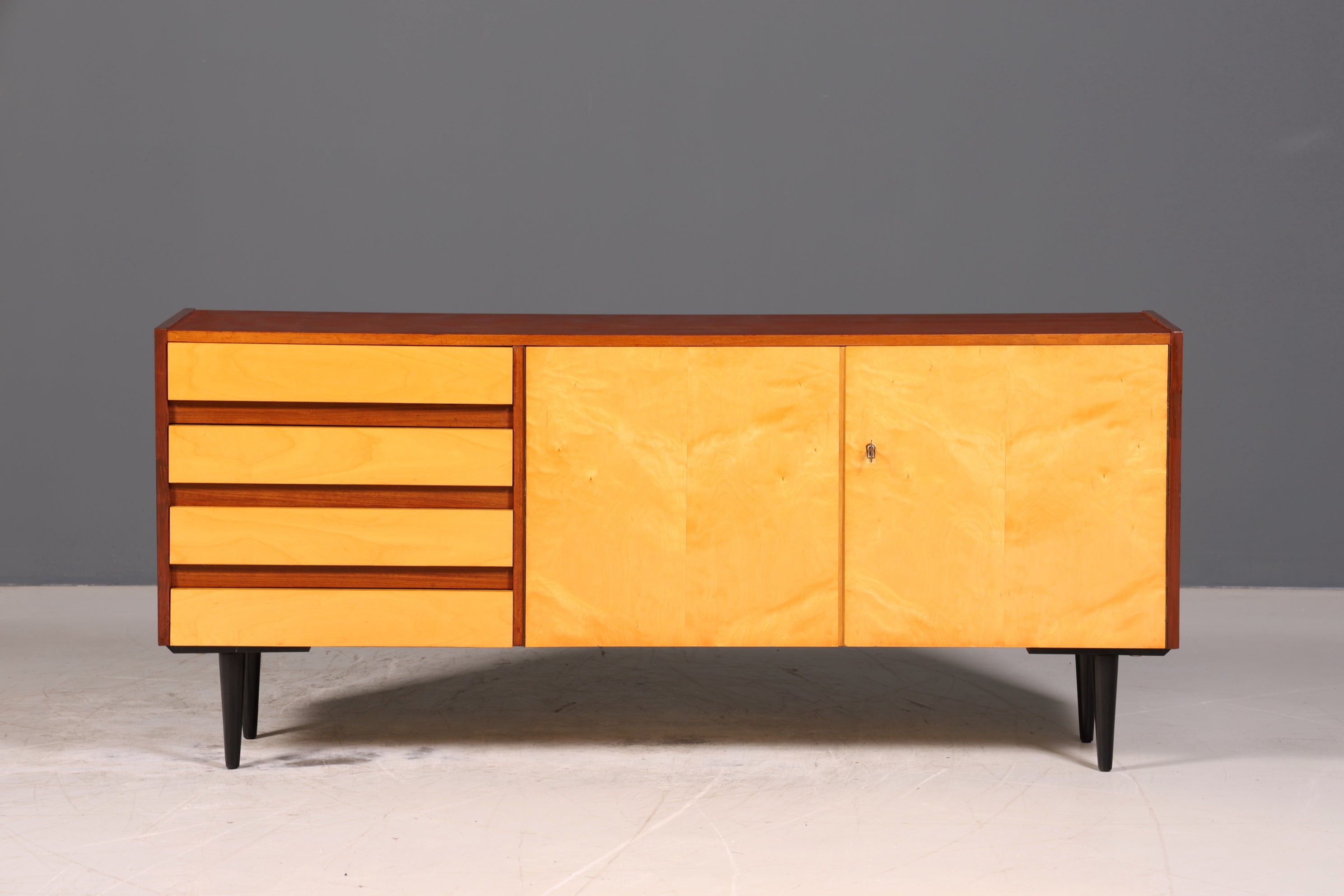 Wunderschönes Mid Century Sideboard Retro Longboard Vintage Kommode