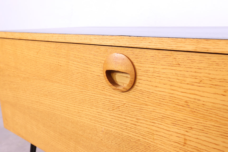 Original Hellerau Kommode Joachim Nebelung 430 Bauhaus Klappschrank Hairpin Legs