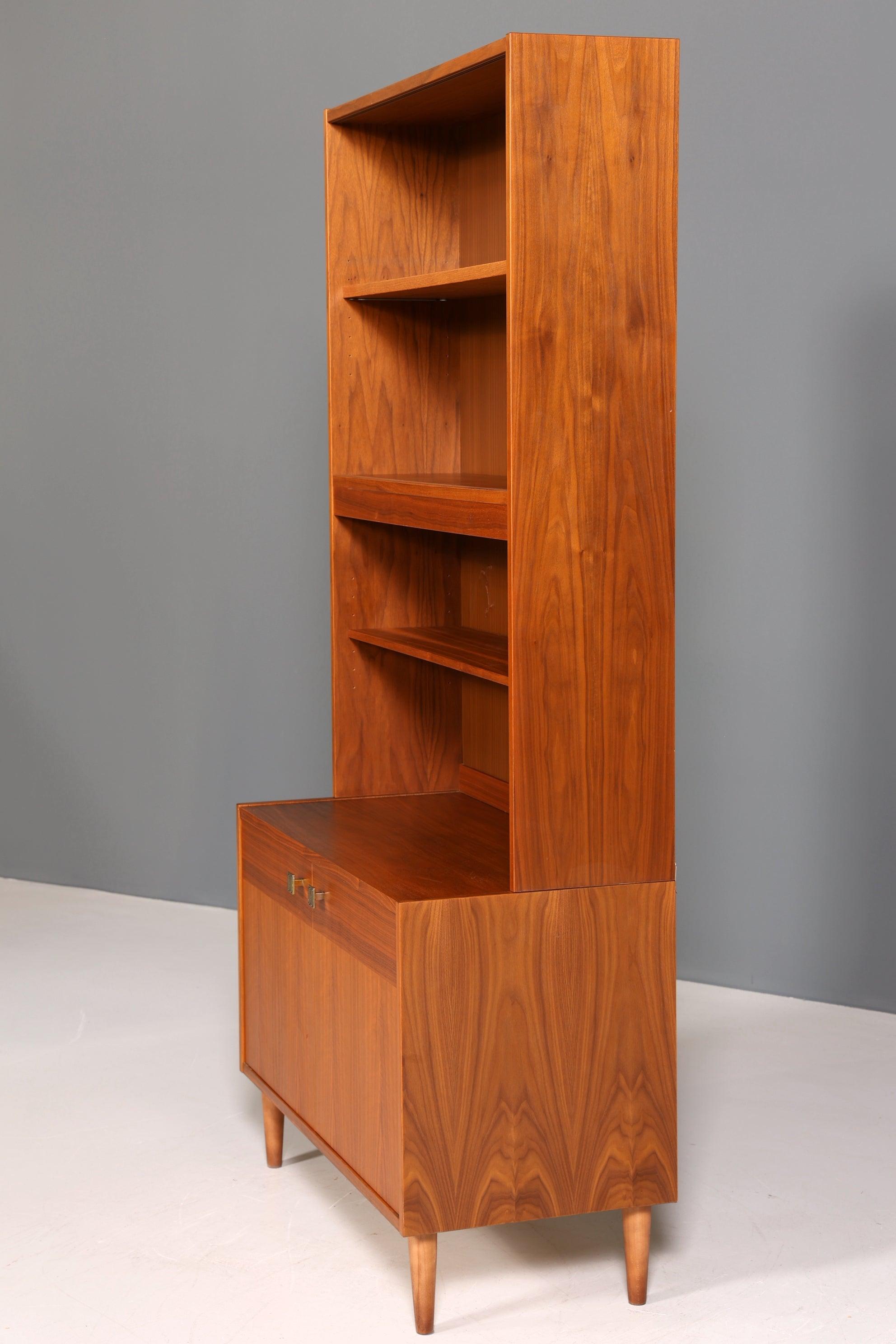 Schlichtes Mid Century Regal &quot;Made in Denmark&quot; Bücherregal Retro Schrank Danish Design Kommode