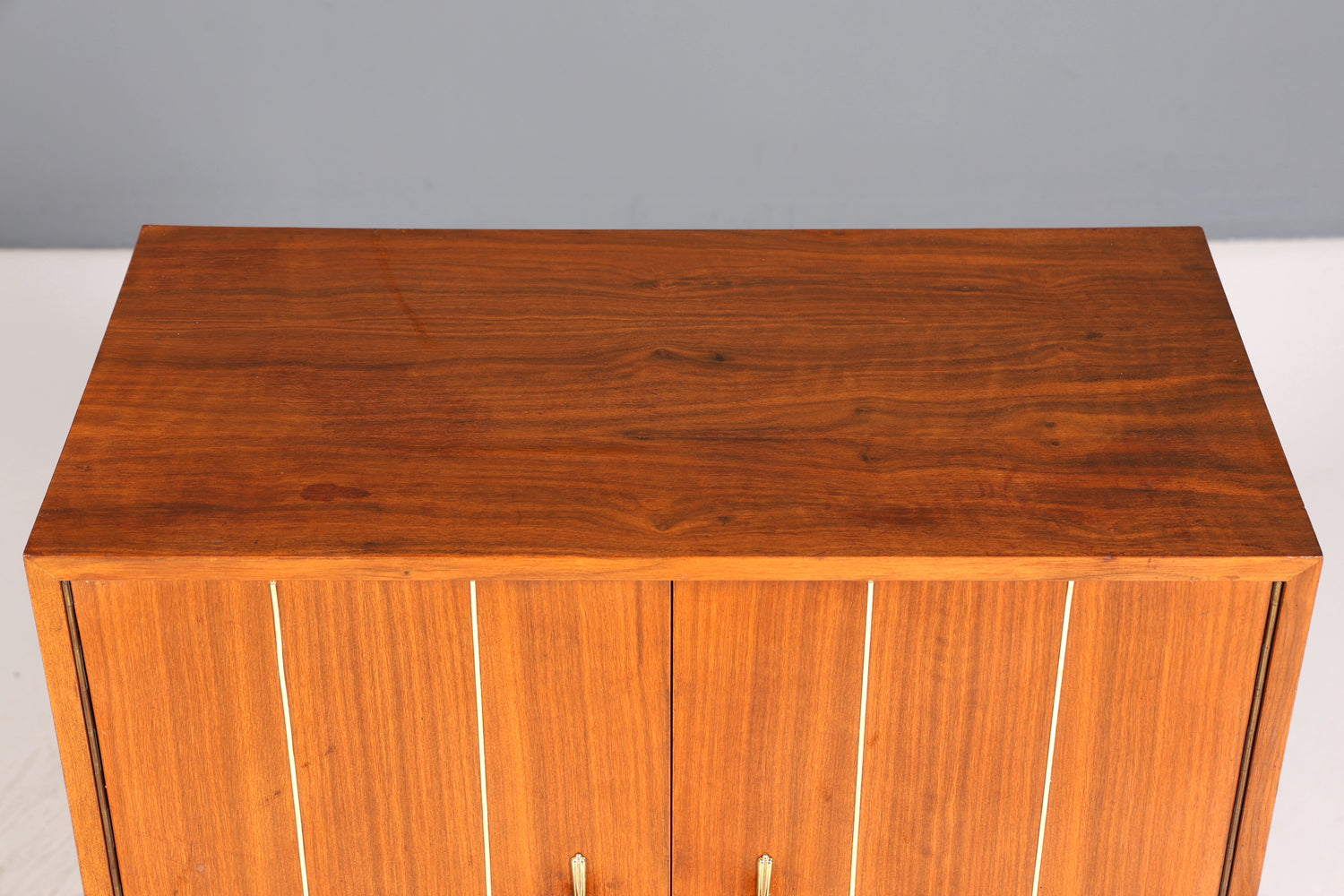 Wunderschöner Mid Century Schuhschrank Vintage Flurschrank Kommode