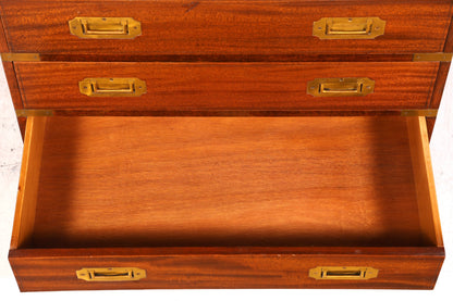 Traumhafte Englische Kommode Maritime Schiffs Kommode Englisch Antik Schrank Military Chest