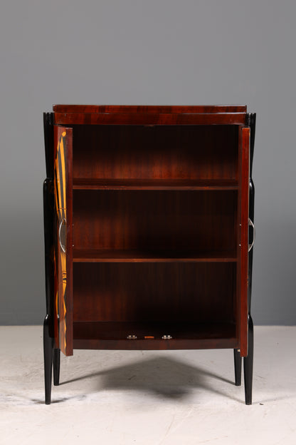 Elegant Art Deco style highboard cabinet chest of drawers Vertiko Sun Cabinet 