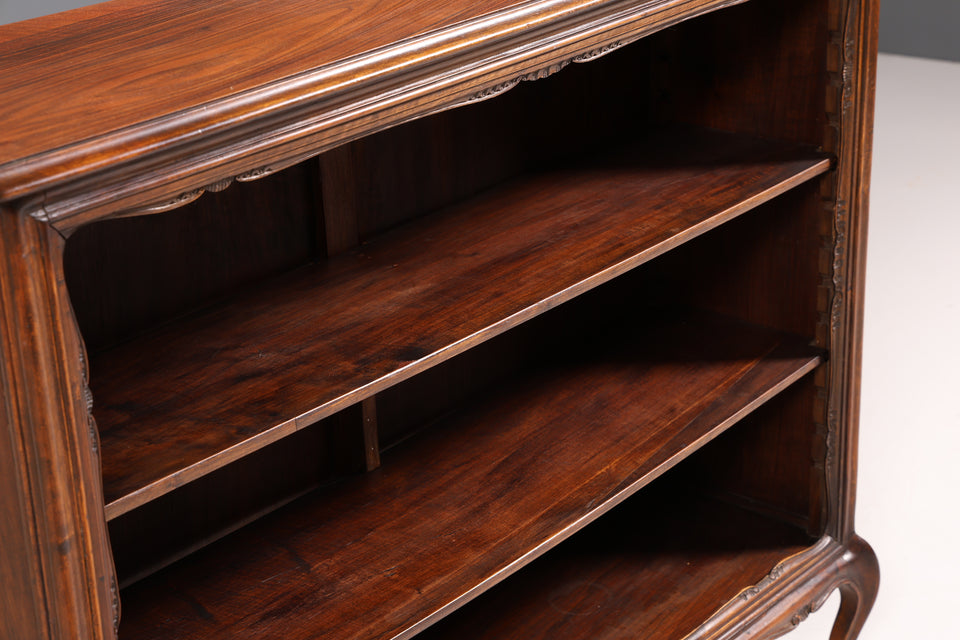 Wunderschönes Chippendale Regal echt Holz Barock Stil Bücherregal