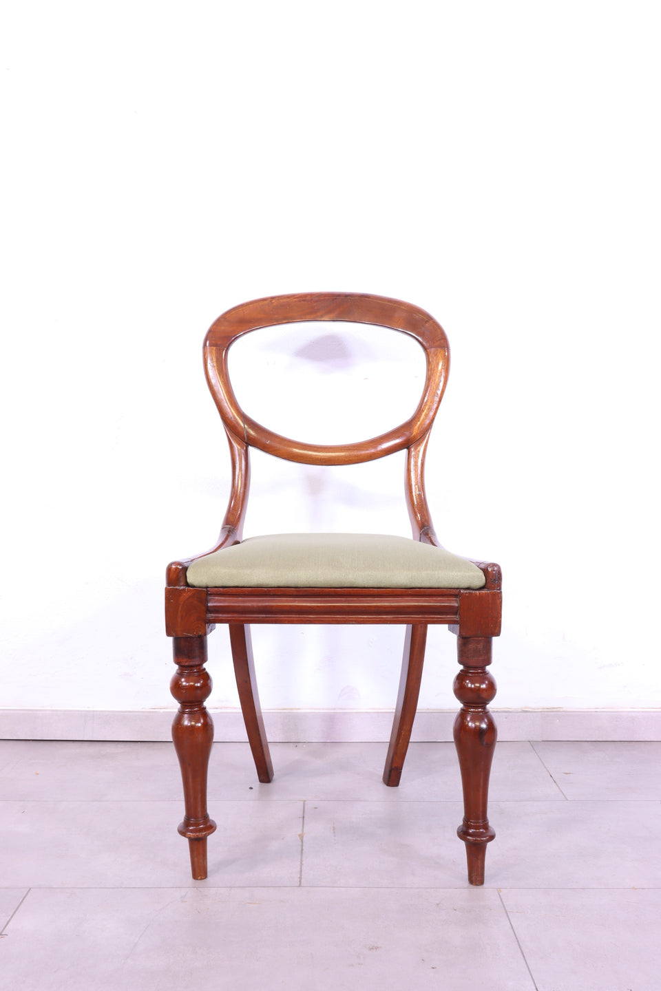 Traumhafter Louis Philippe um 1880 Biedermeier Stuhl Antik Sekretär Stuhl 1 von 2