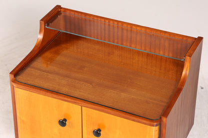 Wunderschöne Mid Century Kommode Vintage Nachttisch 60s Schubladenkommode 1 von 2