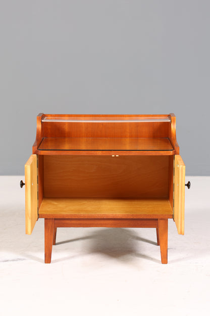 Wunderschöne Mid Century Kommode Vintage Nachttisch 60s Schubladenkommode 2 von 2
