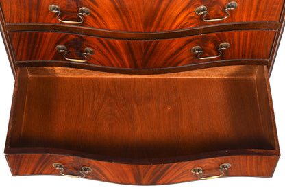 Wunderschöne Englische Kommode Holz Mahagoni Sideboard Schubladenkommode