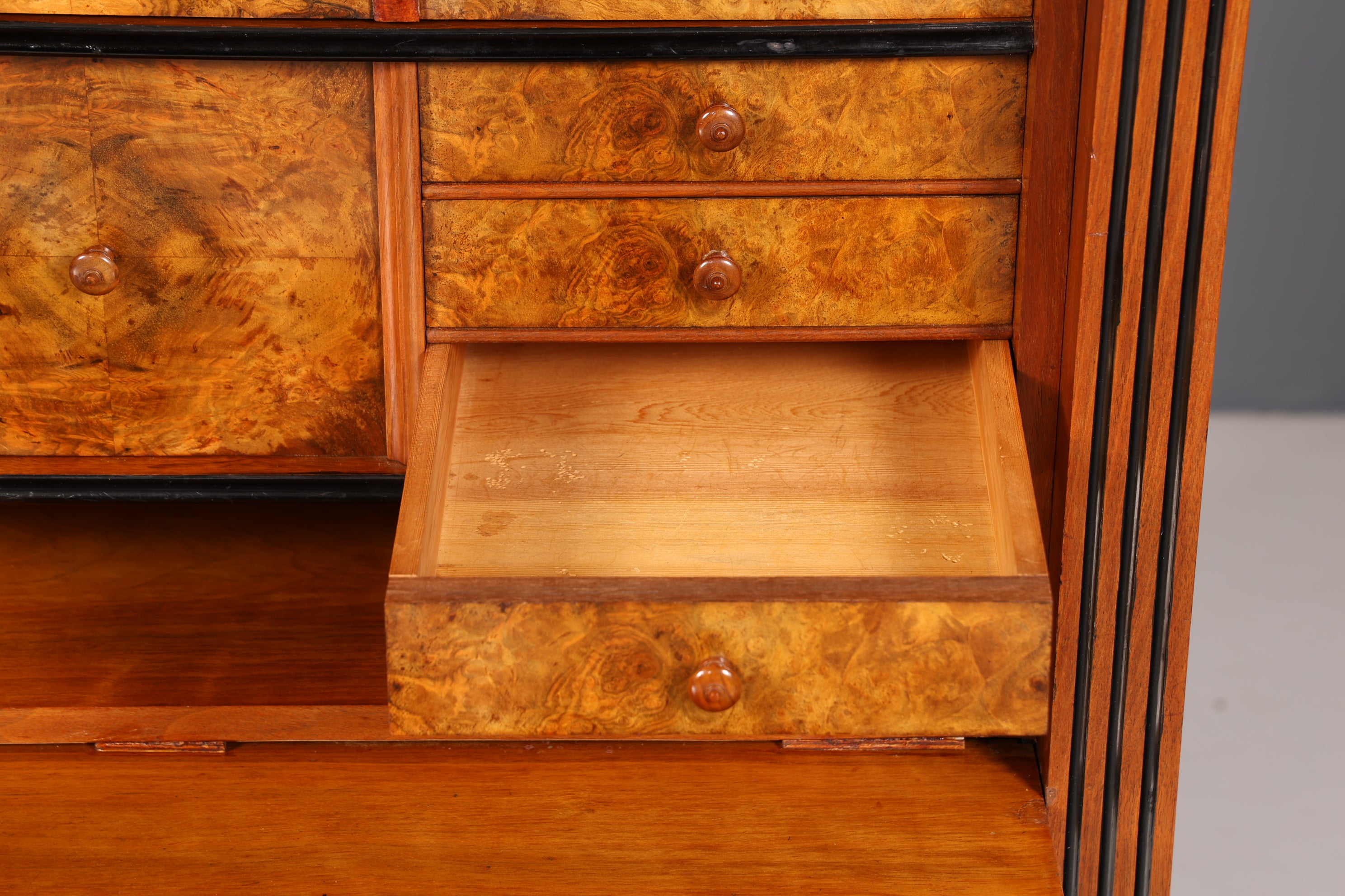 Traumhafter Louis Philippe Sekretär Vertiko Biedermeier Kommode Schubladenkommode