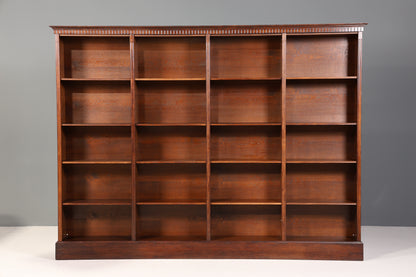 Wunderschönes Englisches XXL Bücherregal Antik Regal Bookshelf Buchablage 60s Bibliothek