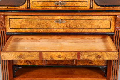 Traumhafter Louis Philippe Sekretär Vertiko Biedermeier Kommode Schubladenkommode