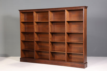 Wunderschönes Englisches XXL Bücherregal Antik Regal Bookshelf Buchablage 60s Bibliothek