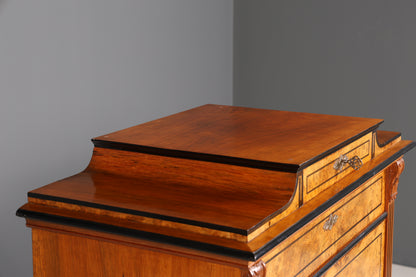 Traumhafter Louis Philippe Sekretär Vertiko Biedermeier Kommode Schubladenkommode