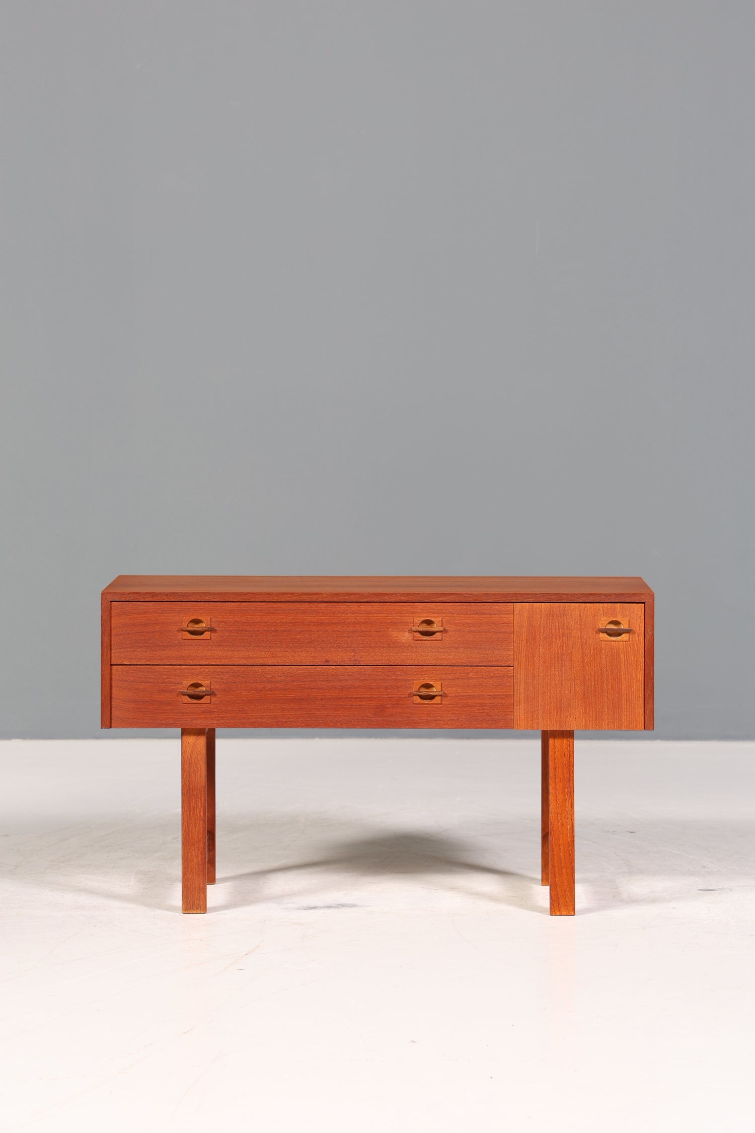 Wunderschöne Mid Century Kommode Teak Holz Sideboard Vintage Schubladen Kommode