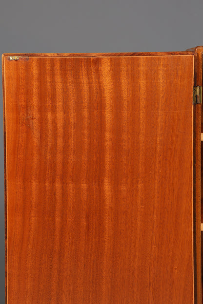 Traumhaftes Mid Century Highboard Palisander Schrank Büro Kommode Aktenschrank Wäscheschrank 60er Jahre