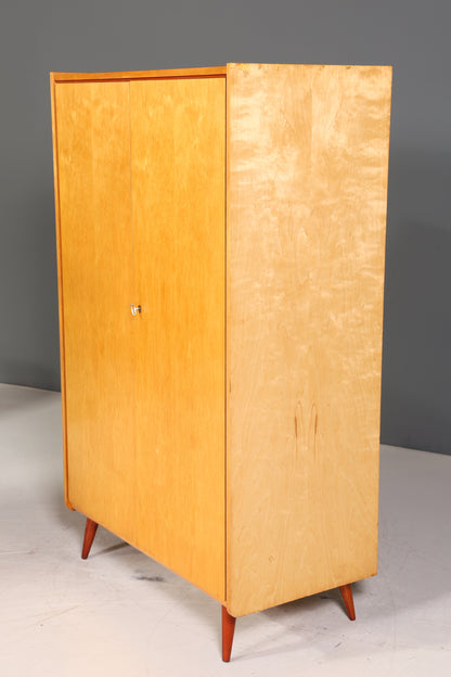 Traumhafter Mid Century Kleiderschrank Vintage Schrank Retro VEB Wäscheschrank