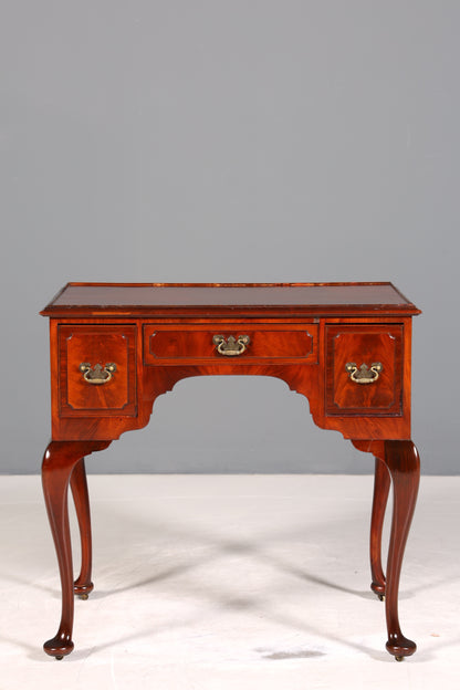 Wunderschöner Chippendale Schreibtisch echt Holz Antik Stil Bürotisch Damensekretär Barock Stil Office Desk