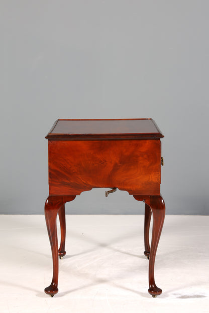 Wunderschöner Chippendale Schreibtisch echt Holz Antik Stil Bürotisch Damensekretär Barock Stil Office Desk