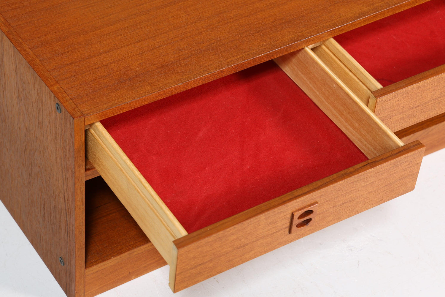 Wunderschöne Mid Century Kommode Teak Holz Hifi Kommode Sideboard 60er Jahre