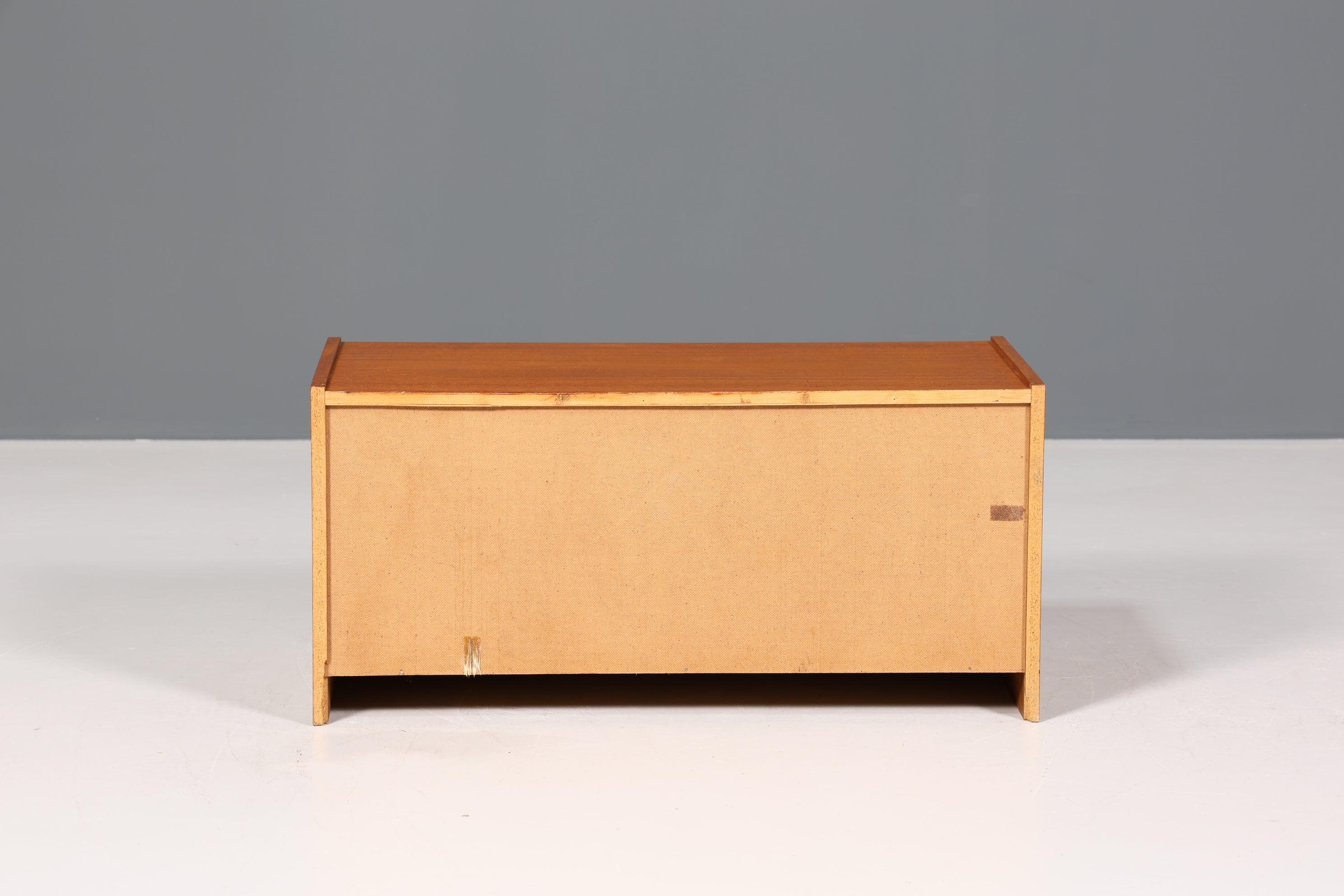 Wunderschöne Mid Century Kommode Teak Holz Hifi Kommode Sideboard 60er Jahre