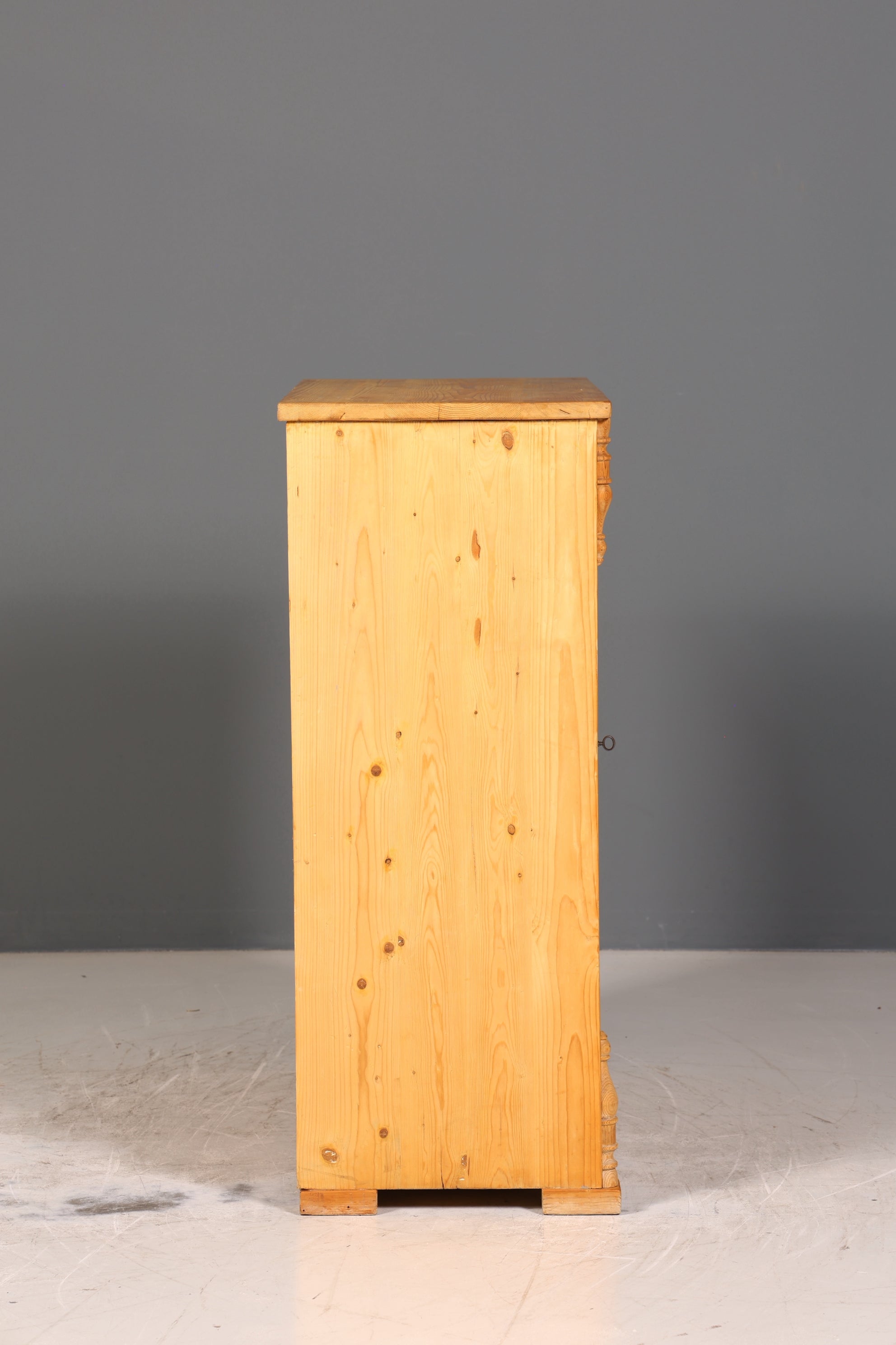 Traumhafter Biedermeier Sekretär Vertiko Antik Weichholz Kommode um 1880 Landhaus Stil Schreibkommode