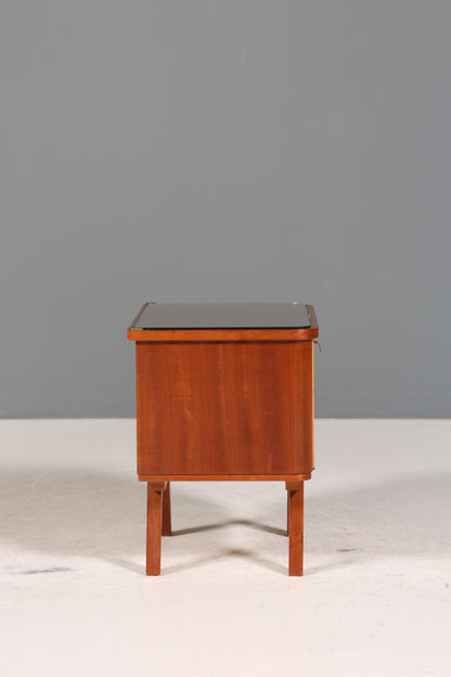 Wunderschöne Mid Century Kommode Vintage Klappschränkchen Retro Nachttisch 2 von 2