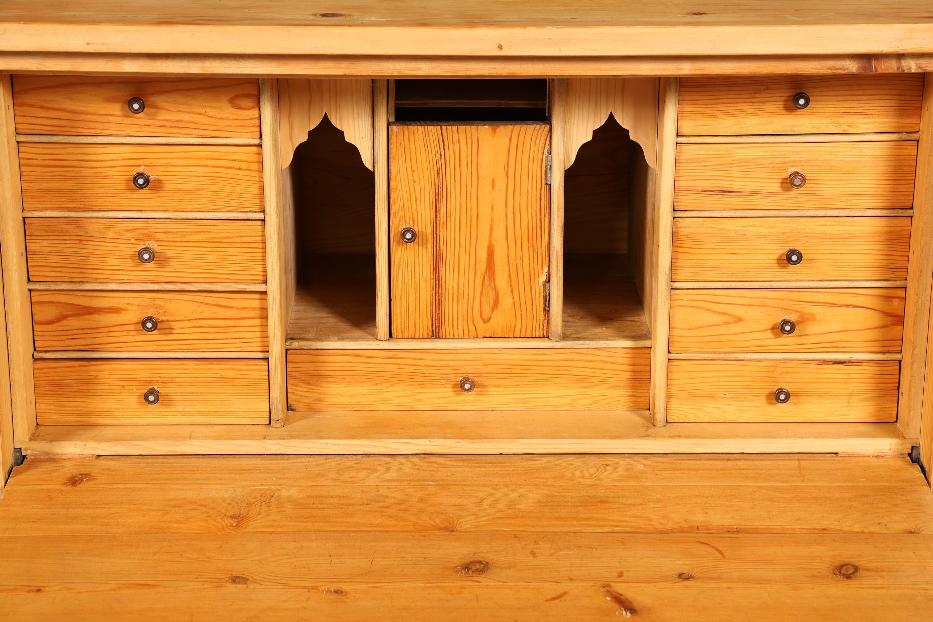 Traumhafter Biedermeier Sekretär Vertiko Antik Weichholz Kommode um 1880 Landhaus Stil Schreibkommode