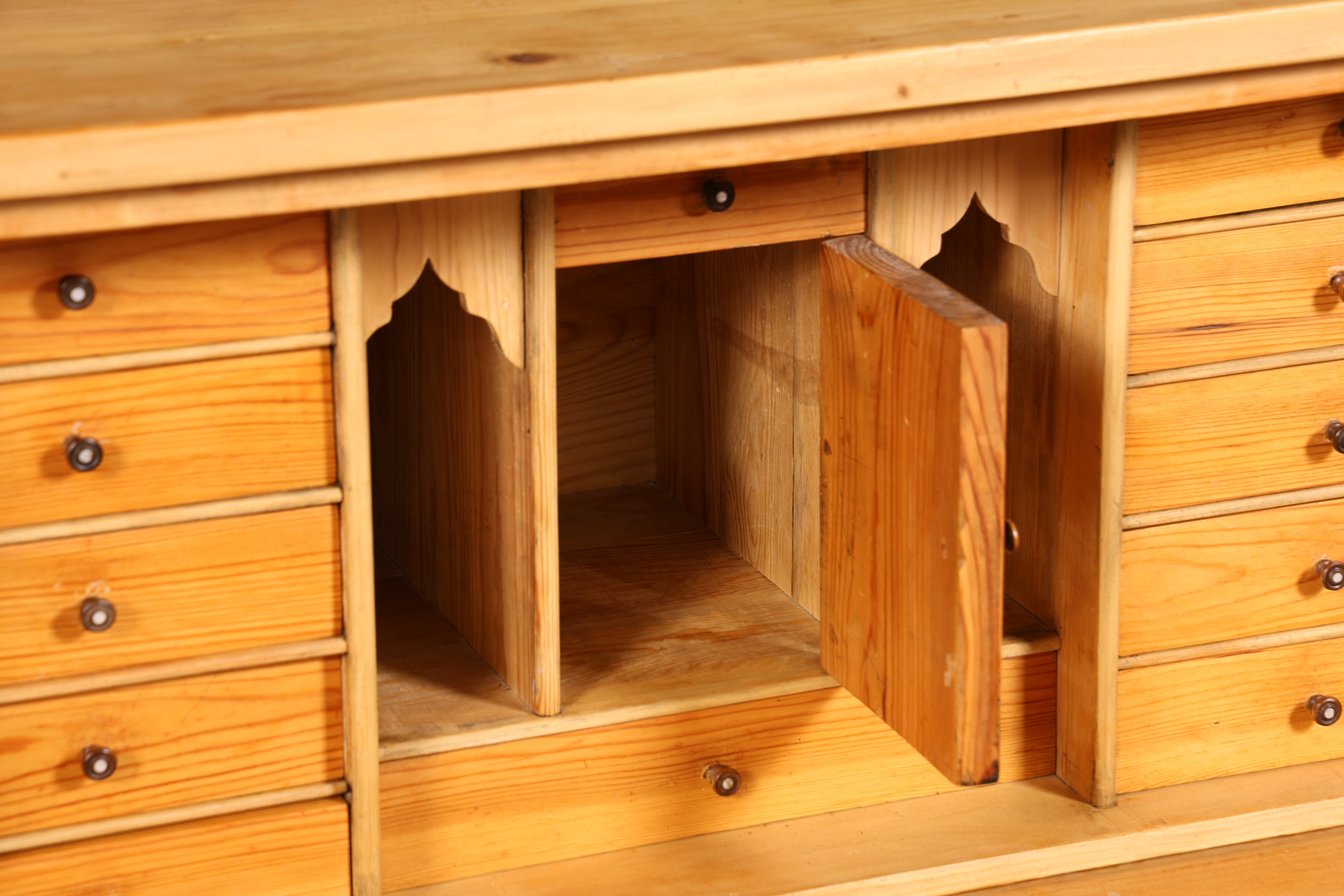 Traumhafter Biedermeier Sekretär Vertiko Antik Weichholz Kommode um 1880 Landhaus Stil Schreibkommode
