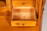 Stilvoller Biedermeier Sekretär um 1860 Vertiko Antik Kommode Louis Philippe Schreibkommode