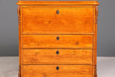 Stilvoller Biedermeier Sekretär um 1860 Vertiko Antik Kommode Louis Philippe Schreibkommode