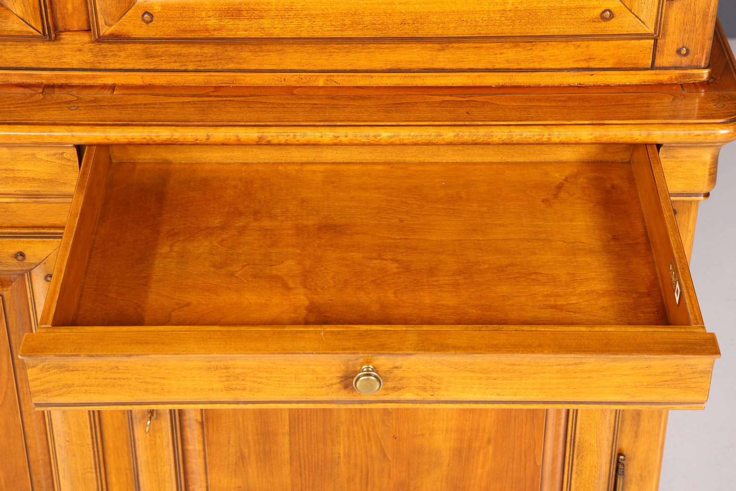 ENG06 | E013 Traumhafte Original Selva Vitrine Antik Stil massiv Holz Buffet Villa Borghese Schrank Bibliothek