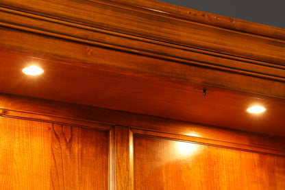 ENG06 | E013 Traumhafte Original Selva Vitrine Antik Stil massiv Holz Buffet Villa Borghese Schrank Bibliothek