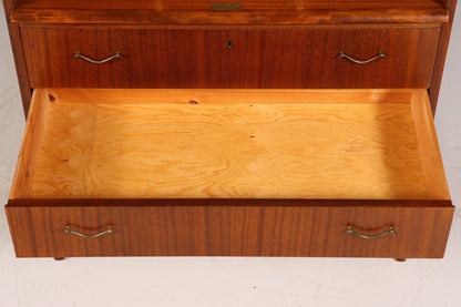 Stilvoller Mid Century Rollladen Sekretär Danish Design Büro Schrank Vintage Büro Kommode