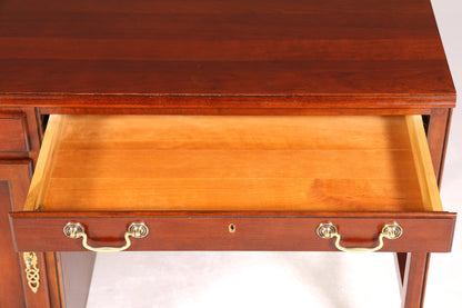 Wunderschöner Original Drexel Heritage Schreibtisch Antik Stil Bürotisch Office Table USA 2 von 2