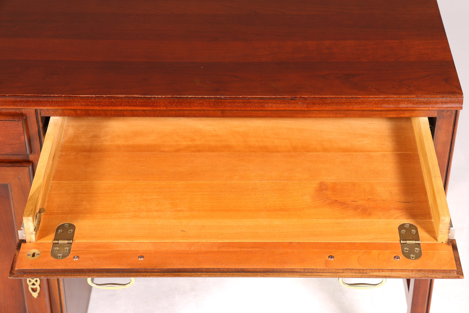 Wunderschöner Original Drexel Heritage Schreibtisch Antik Stil Bürotisch Office Table USA 2 von 2